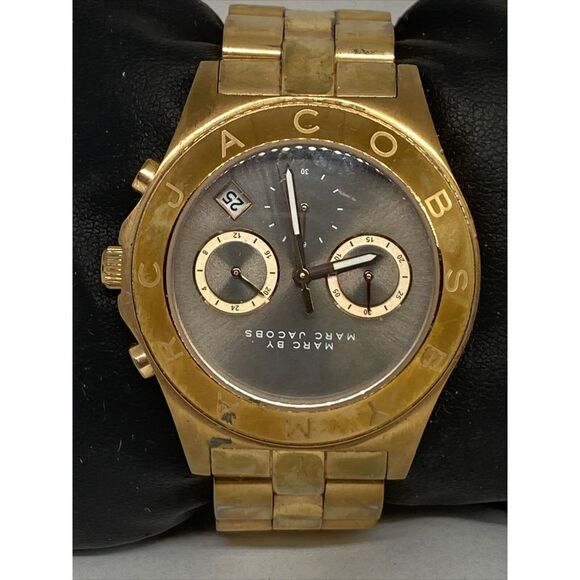 Marc Jacobs MBM3308 Womens Stainless Steel Analog White Dial Quartz Watch XX896 - Picture 2 of 12